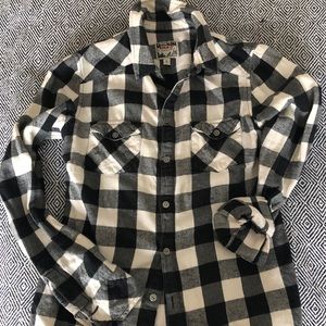Aritzia flannel shirt